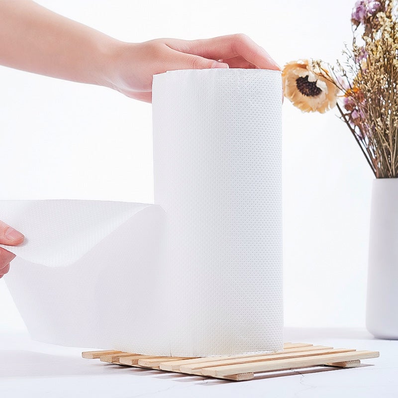 Japanese Imported Kitchen Paper Fried Special Oil-Absorbing Tissue Hand-Wiping Absorbent Kitchen Disposable Napkin 2 Rolls - Image 4